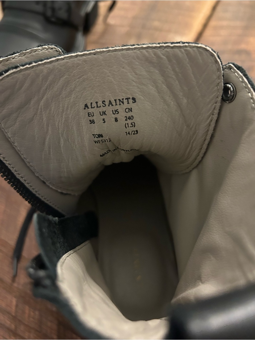 All Saints Tori Boots size 8 - Picture 9 of 14